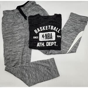 Youth Nike Joggers XL + NBA Tee L (14-16) Bundle- Youth Athletic Wear